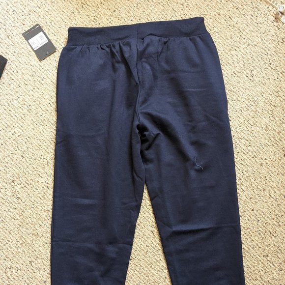 NWT Galaxy Jogger Pants Sweatpants Sz M NAVY Cotton Poly Blend - Picture 5 of 5